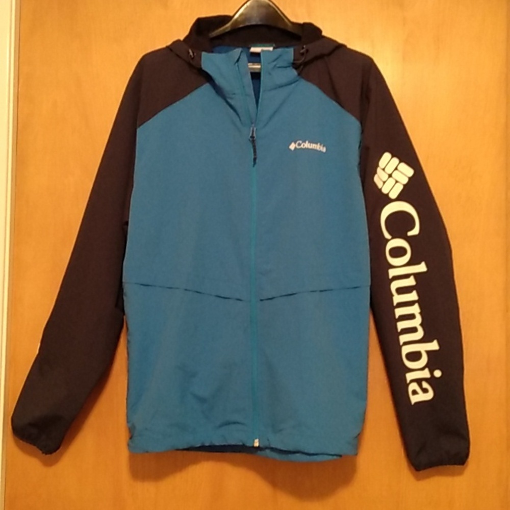 Men's COLUMBIA WINDBREAKER with HOODIE